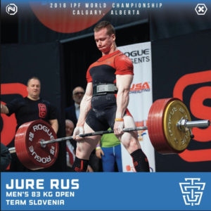 2018 IPF World Championship - Jure Rus