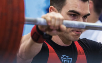 Meet Shirt Worn By Male Lifter