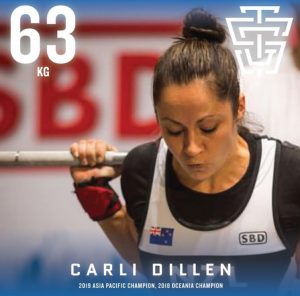 Carli Dillen 2019 IPF Worlds Team TSG Carli Dillen 2019 IPF Worlds Team TSG