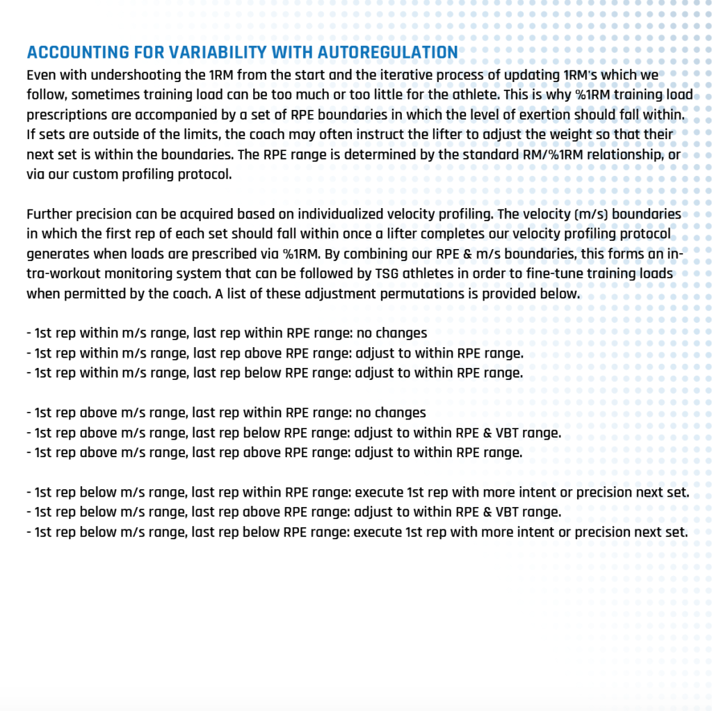 Assessment Accounting For Variability With Autoregulation