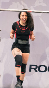 Lya Bavoil Powerlifting World Record Squat